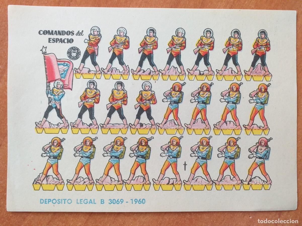 Coleccionismo recortables: RECORTABLE COMANDOS DEL ESPACIO - Foto 1