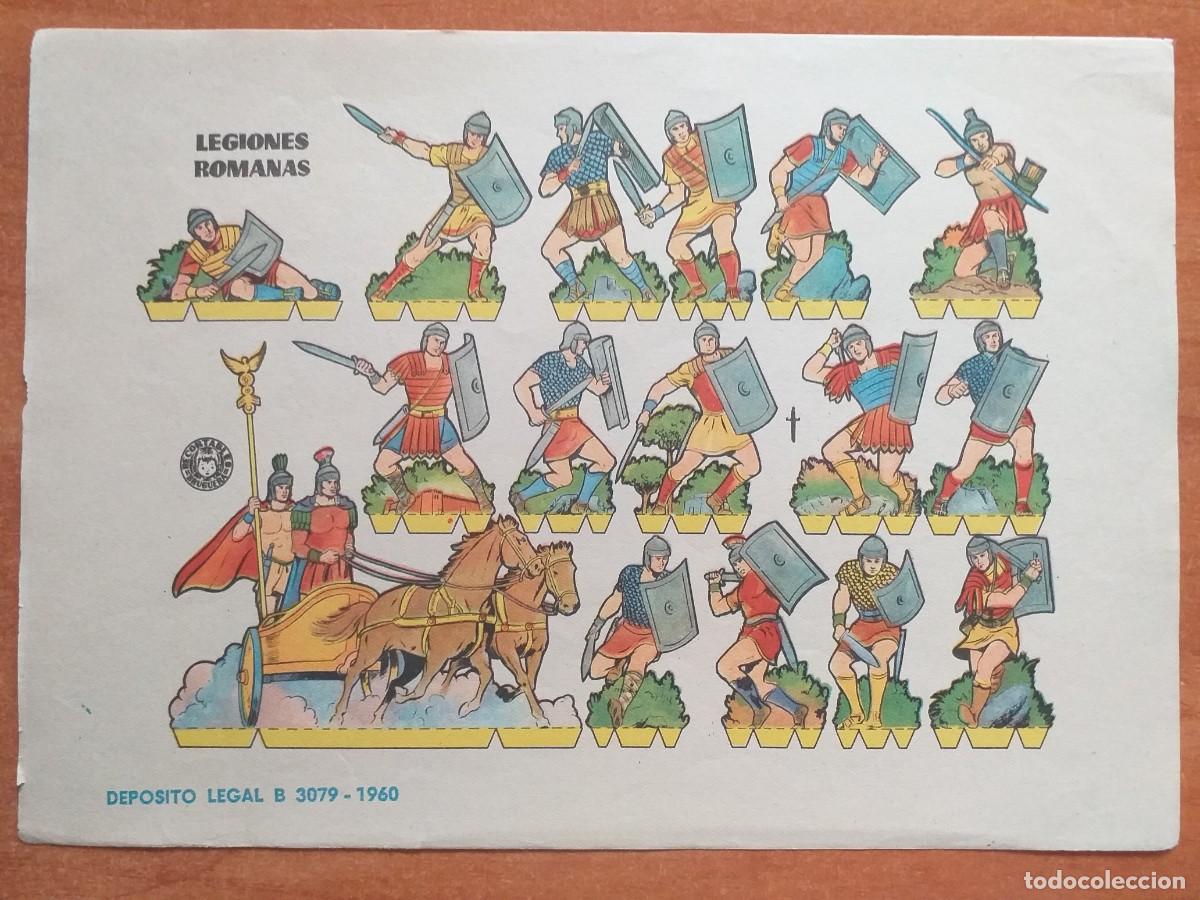 Collezionismo Figurine da Ritagliare: RECORTABLE LEGIONES ROMANAS - BRUGUERA / GRANDE