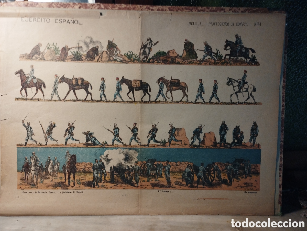 Coleccionismo Recortables: Recortable Paluzie Hernando Melilla