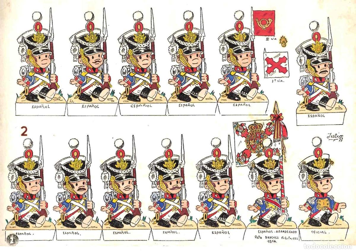 Coleccionismo recortables: ILUSTRACION RECORTABLE ABANDERADOS ESPA&Ntilde;A. A&Ntilde;OS 60