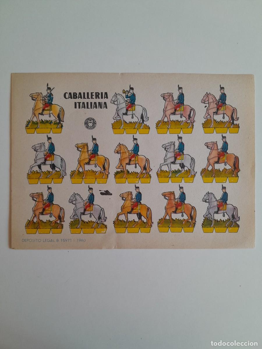 Coleccionismo recortables: RECORTABLES EDITORIAL BRUGUERA - CABALLER&Iacute;A ITALIANA