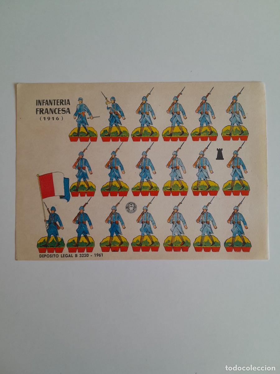 Coleccionismo recortables: RECORTABLES EDITORIAL BRUGUERA - INFANTER&Iacute;A FRANCESA (1916)