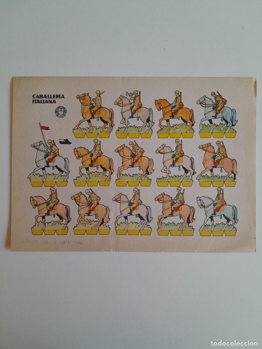 Coleccionismo recortables: RECORTABLES EDITORIAL BRUGUERA - CABALLER&Iacute;A ITALIANA
