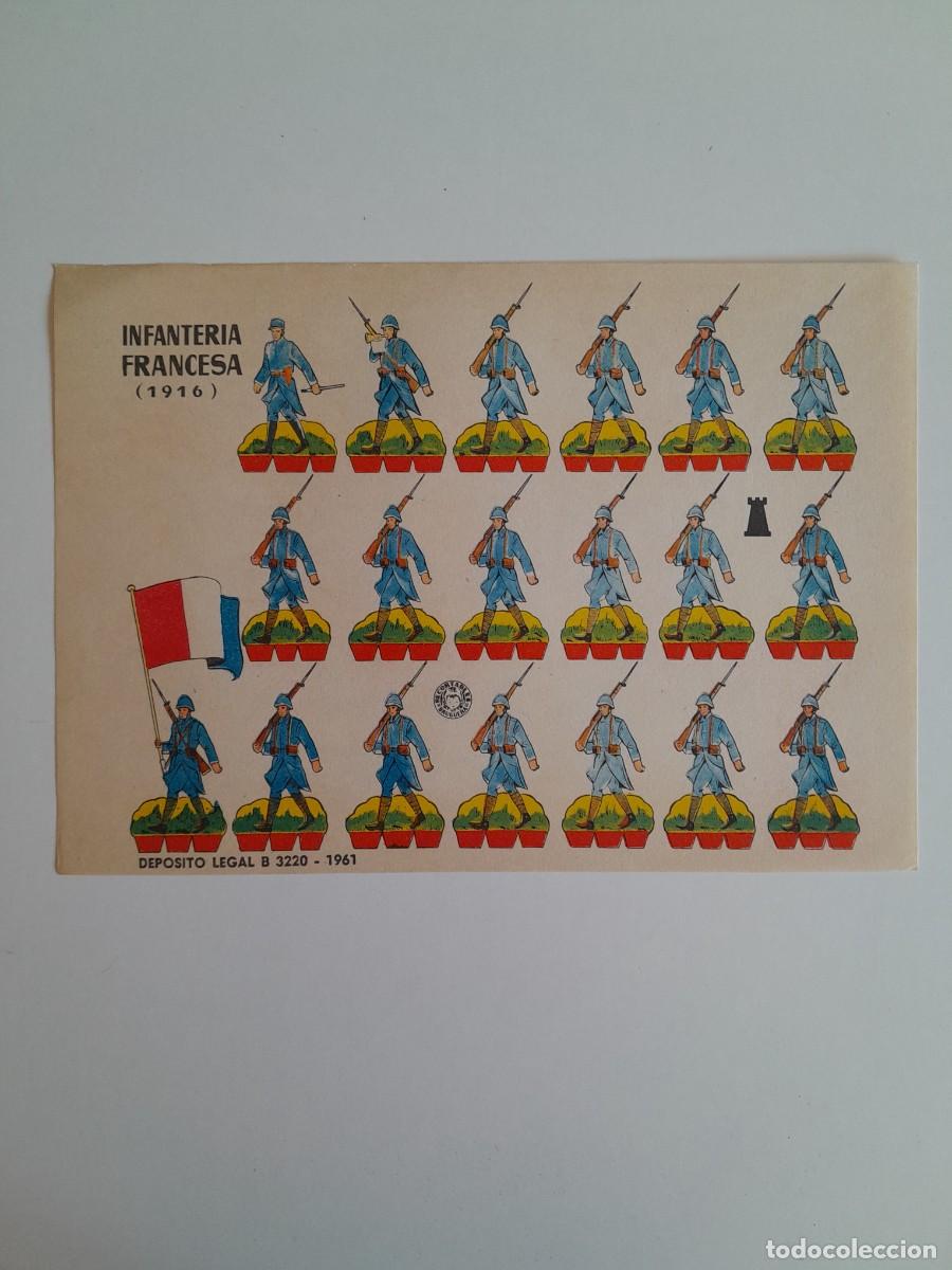 Coleccionismo recortables: RECORTABLES EDITORIAL BRUGUERA - INFANTER&Iacute;A FRANCESA (1916)