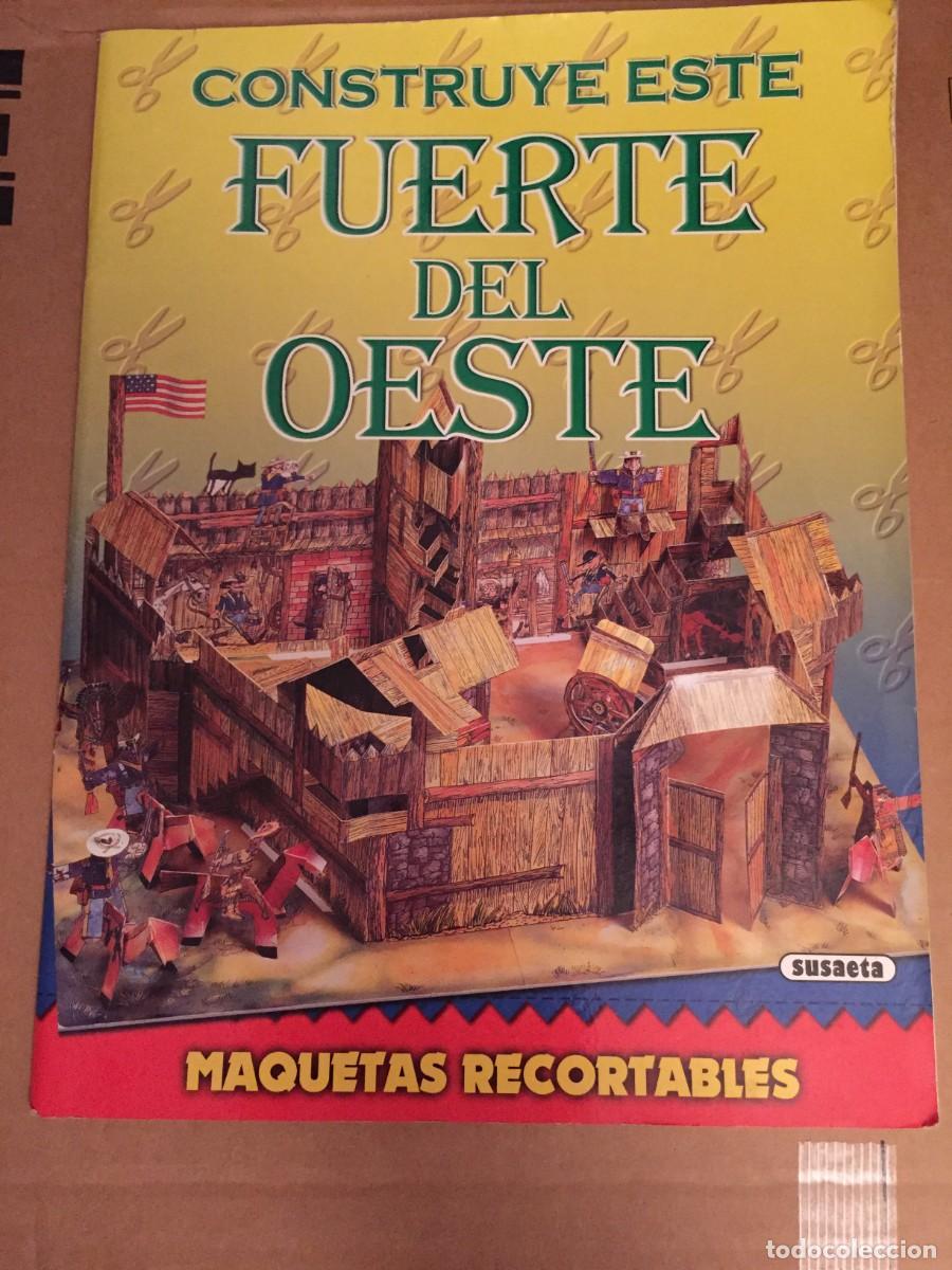 Coleccionismo recortables: Recortable maqueta Fuerte Oeste - marca Susaeta - nuevo a estrenar