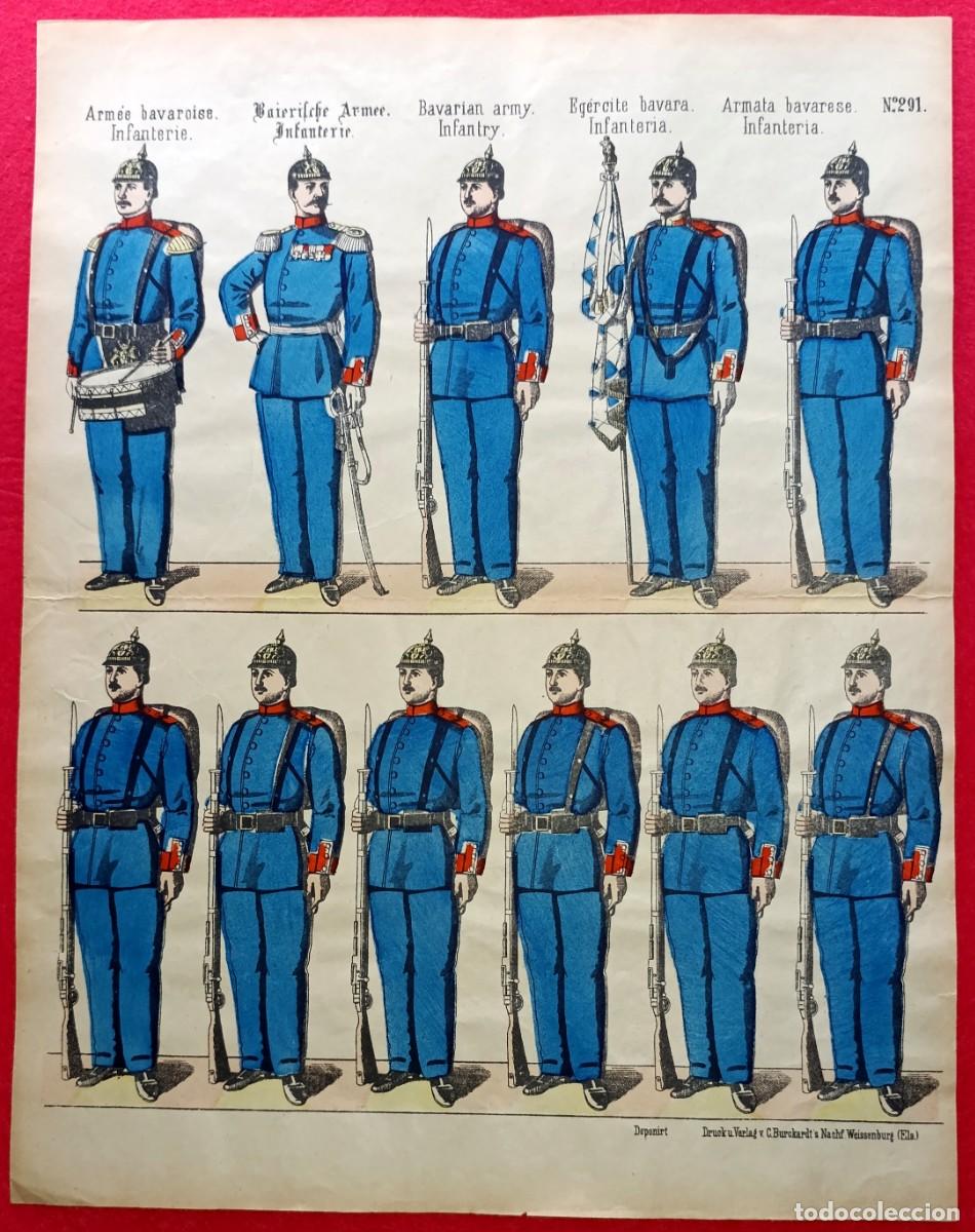 Coleccionismo recortables: Druck u. Verlag v. Burkhardt's Nacho. Weissenburg - Elsass - Sucesores de Burkhardt, Weissenburg