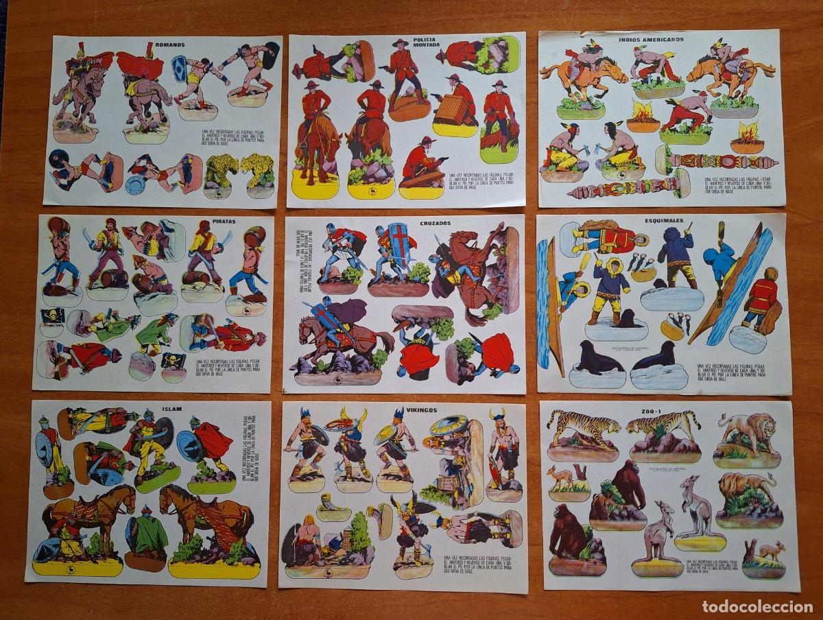 Collezionismo Figurine da Ritagliare: DIEZ RECORTABLES MILITARES - ESTAMPAS DE ESPA&Ntilde;A