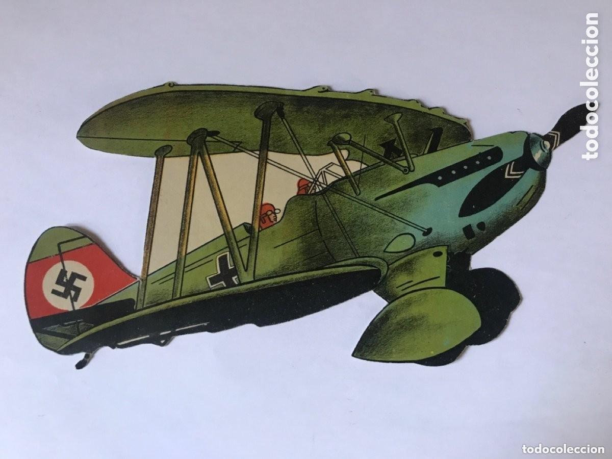 Collezionismo Figurine da Ritagliare: Gran Avi&oacute;n recortable alem&aacute;n nazi. Legi&oacute;n C&oacute;ndor
