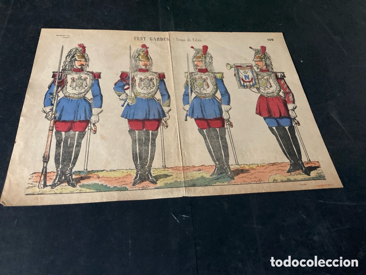Coleccionismo recortables: Recortable soldados franceses Nancy