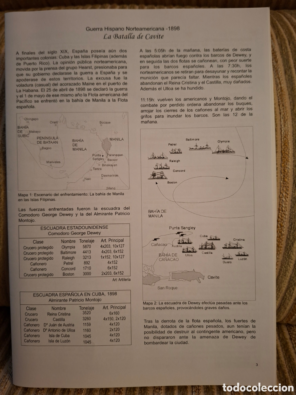 Coleccionismo recortables: RECORTABLE de BATALLA DE CAVITE - Foto 6