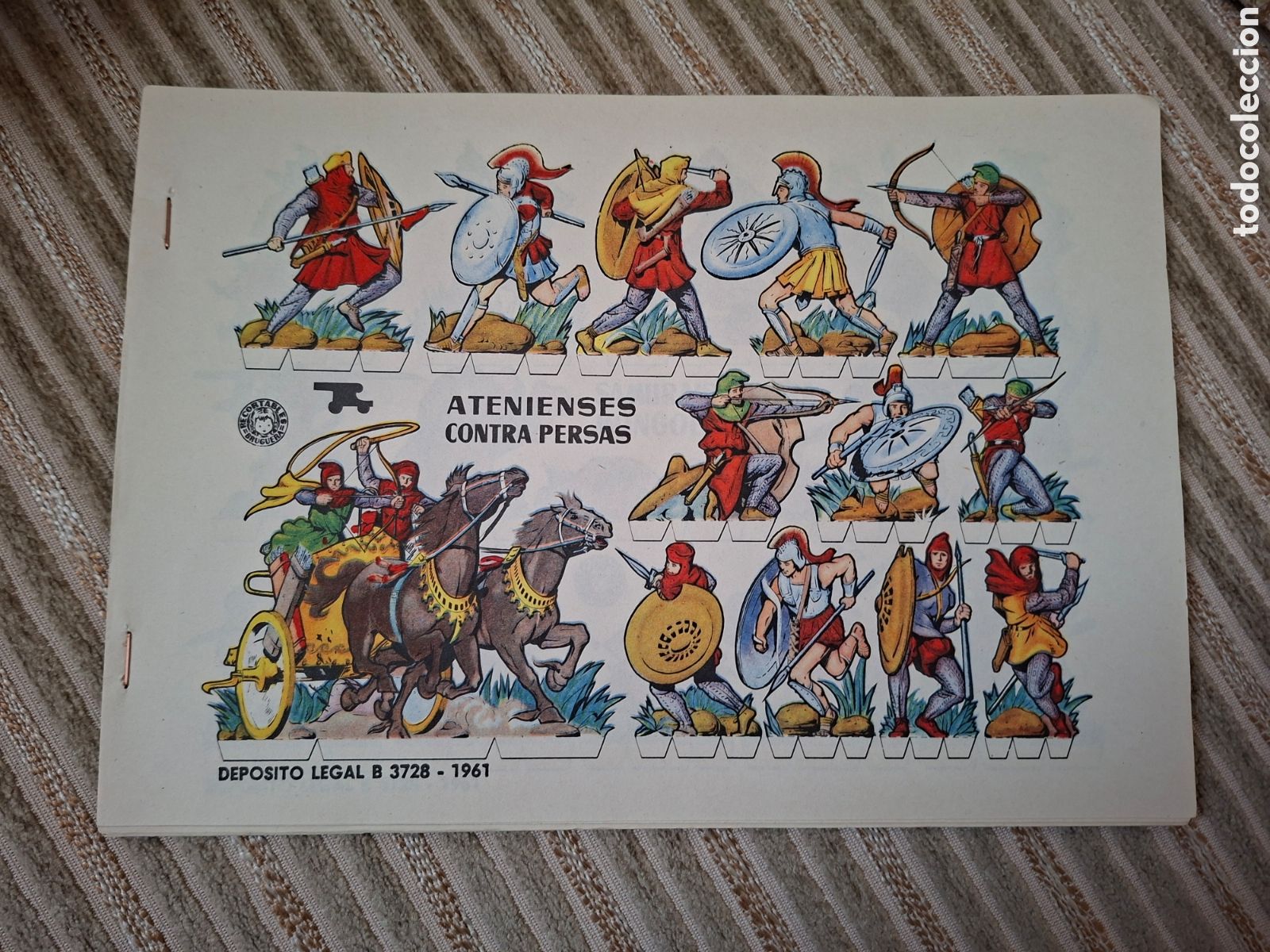 Coleccionismo recortables: RECORTABLES de SOLDADOS