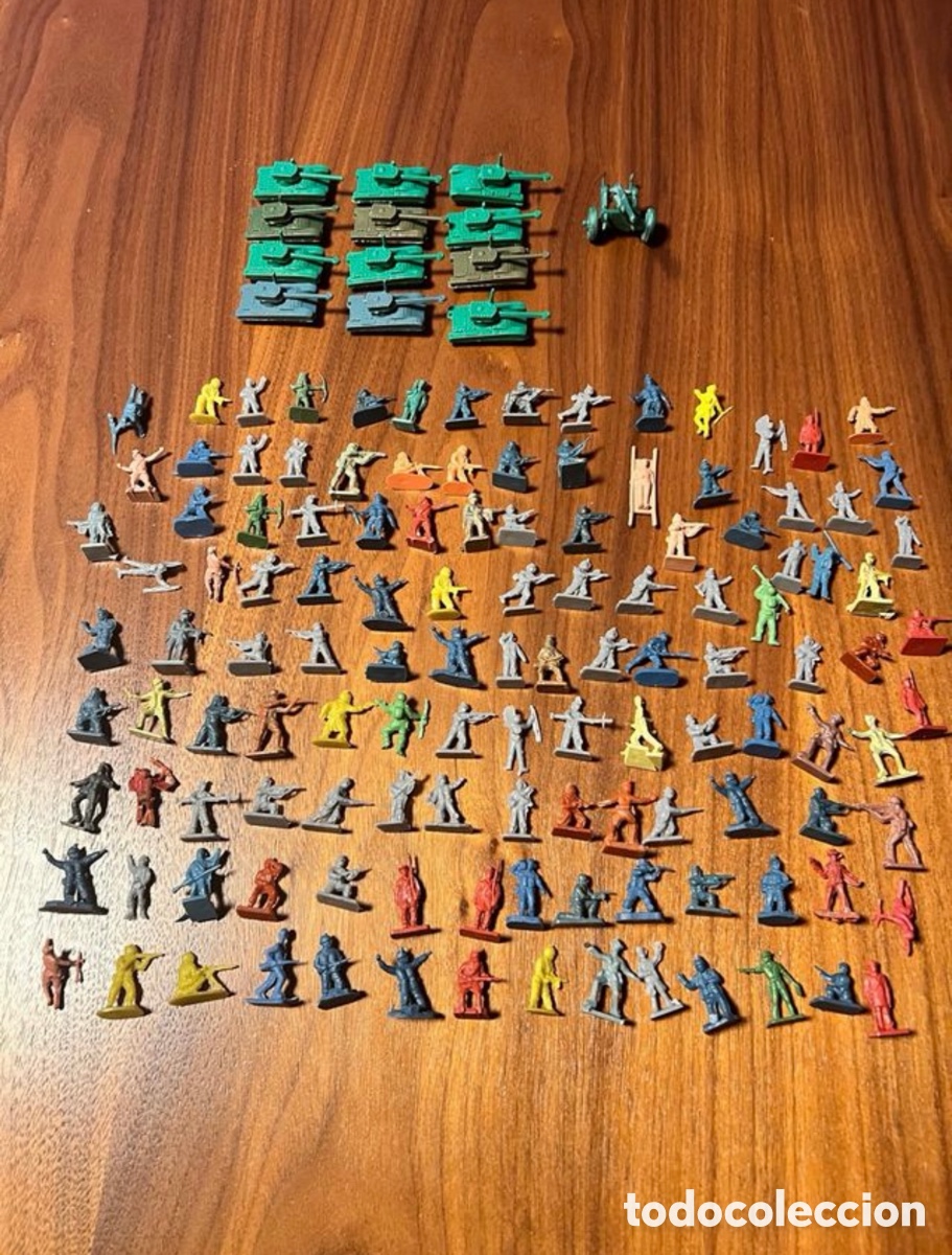 Coleccionismo recortables: Lote Soldados vintage a&ntilde;os 80