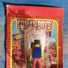 Coman Boys: COMAN BOYS: JEFE INDIO EN BLISTER ORIGINAL, AÑOS 80. Lote 226693600