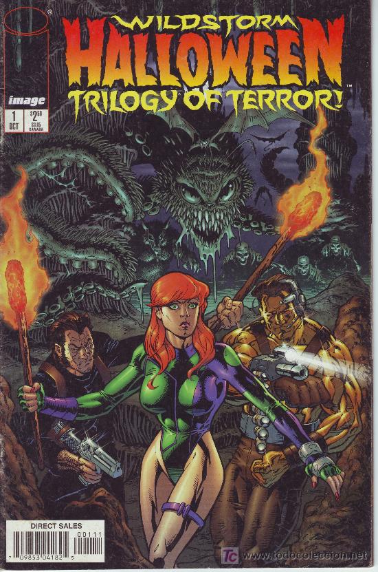 C&oacute;mics: wildstorm halloween trilogy of terror (en ingl&eacute;s)
