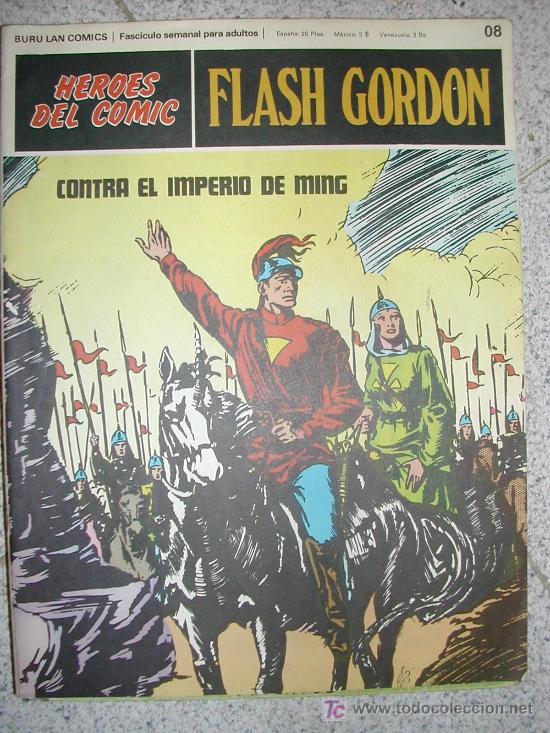C&oacute;mics: FLASH GORDON BURULAN. A ELEGIR. CONSULTAR NUMEROS ANTES DE COMPRAR - Foto 1