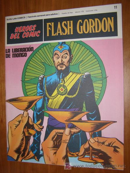 C&oacute;mics: Comic FLASH GORDON,colecci&oacute;n heroes del comic, BURULAN COMICS. A&ntilde;o 1972. N&ordm; 11. - Foto 1