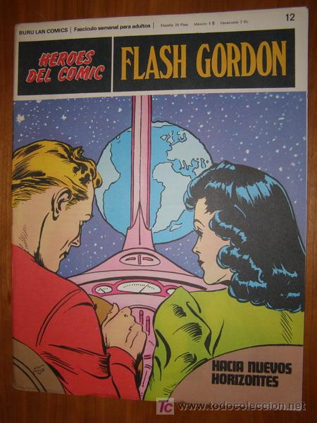 C&oacute;mics: Comic FLASH GORDON,colecci&oacute;n heroes del comic, BURULAN COMICS. A&ntilde;o 1972. N&ordm; 12. - Foto 1