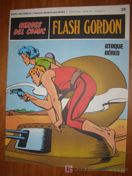 C&oacute;mics: Comic FLASH GORDON,colecci&oacute;n heroes del comic, BURULAN COMICS. A&ntilde;o 1971. N&ordm; 28. - Foto 1