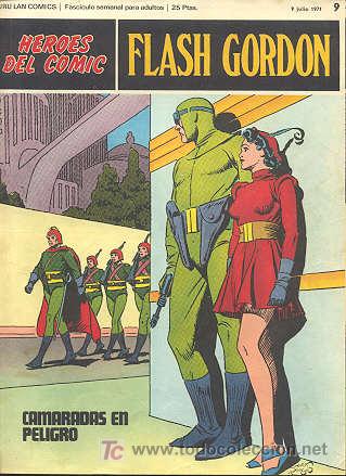 C&oacute;mics: FLASH GORDON  N&ordm; 9 - HEROES DEL COMIC - BURU LAN - Foto 1
