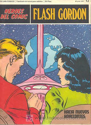 C&oacute;mics: FLASH GORDON  N&ordm; 12 - HEROES DEL COMIC - BURU LAN - Foto 1