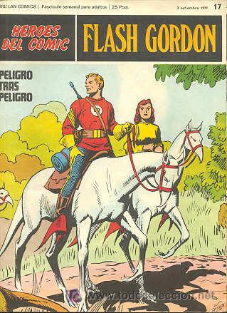 C&oacute;mics: FLASH GORDON  N&ordm; 17 - HEROES DEL COMIC - BURU LAN - Foto 1