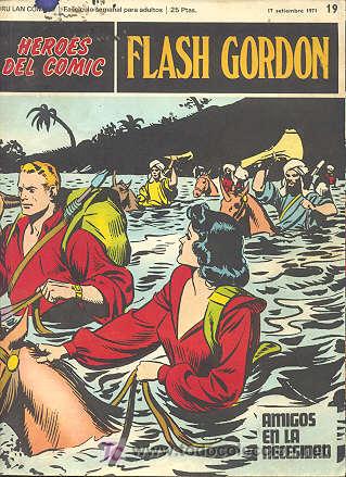 C&oacute;mics: FLASH GORDON  N&ordm; 19 - HEROES DEL COMIC - BURU LAN - Foto 1