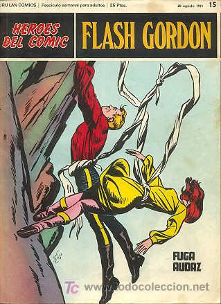 C&oacute;mics: FLASH GORDON N&ordm; 15 - HEROES DEL COMIC - BURU LAN - Foto 1