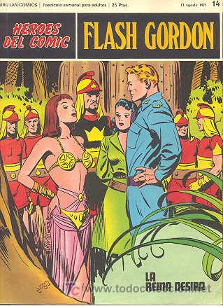 C&oacute;mics: FLASH GORDON N&ordm; 14 - HEROES DEL COMIC - BURU LAN - Foto 1