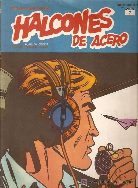 C&oacute;mics: HALCONES DE ACERO  N&ordm; 2.   BURULAN. - Foto 1