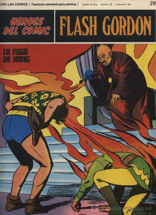 C&oacute;mics: Flash Gordon  -  Heroes del Comic, n&ordm;: 29  -  Burulan Ediciones 1972 - Foto 1