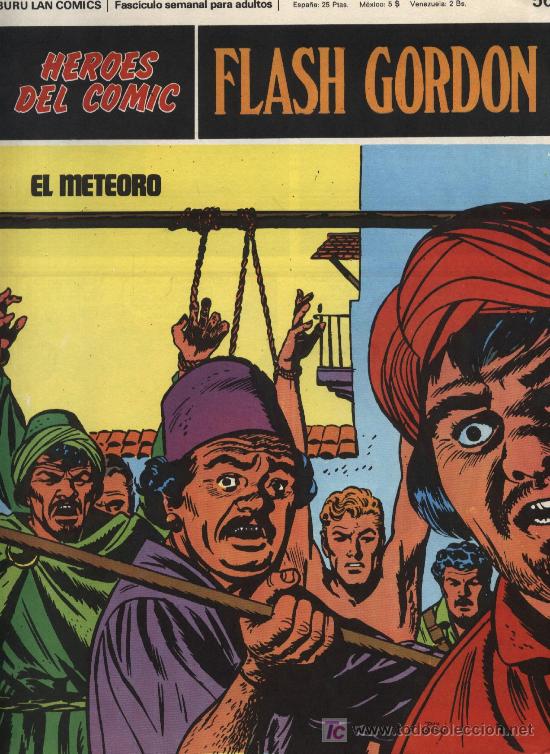 C&oacute;mics: Flash Gordon  -  Heroes del Comic, n&ordm;: 56  -  Burulan Ediciones 1972 - Foto 1