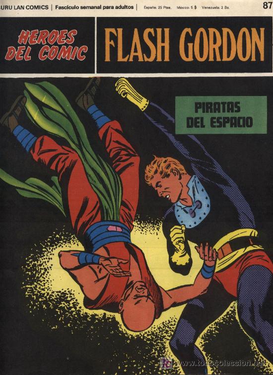C&oacute;mics: Flash Gordon  -  Heroes del Comic, n&ordm;: 87  -  Burulan Ediciones 1973 - Foto 1