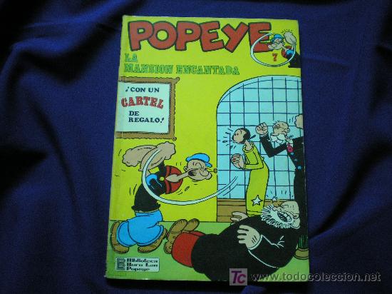 C&oacute;mics: POPEYE N&ordm; 7 - BURU LAN EDICIONES 1971 - 64 PAGS - Foto 1