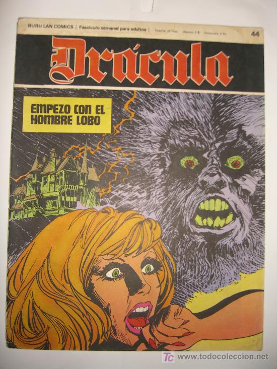 C&oacute;mics: DRACULA.BURU LAN.FASCICULO 44 CJ 28 - Foto 1