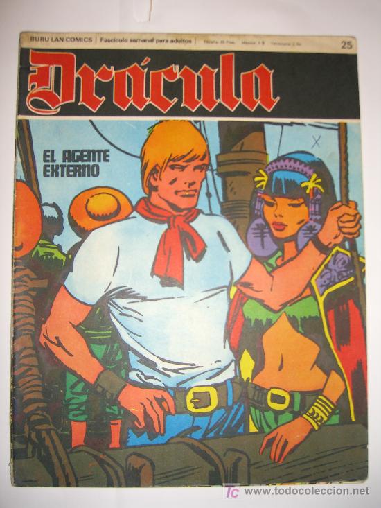 C&oacute;mics: DRACULA.BURU LAN.FASCICULO 25 BE CJ 28 - Foto 1