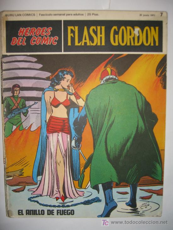 C&oacute;mics: FLASH GORDON. BURULAN. FASCICULO NUMERO 7 CJ 28 - Foto 1