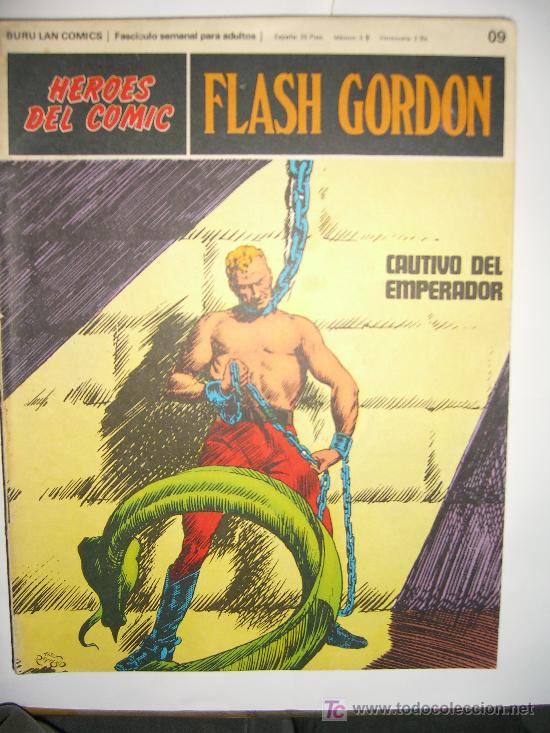 C&oacute;mics: FLASH GORDON. BURULAN. FASCICULO NUMERO 09 - Foto 1