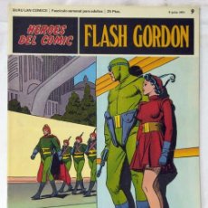 Comics : FLASH GORDON Nº 9 CAMARADAS EN PELIGRO EDITORIAL BURU LAN BURULAN 1971. Lote 8213149