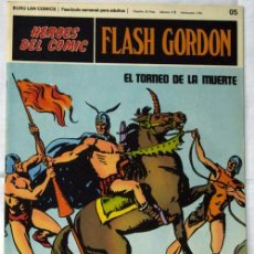 Cómics: FLASH GORDON Nº 05 EL TORNEO DE LA MUERTE EDITORIAL BURU LAN BURULAN 1972. Lote 8279231