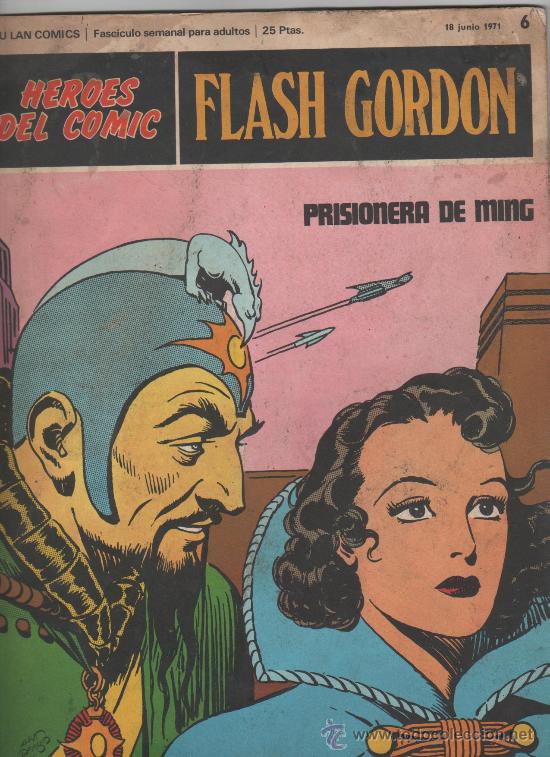C&oacute;mics: flash gordon n&ordm;6 1971 buru lan - Foto 1