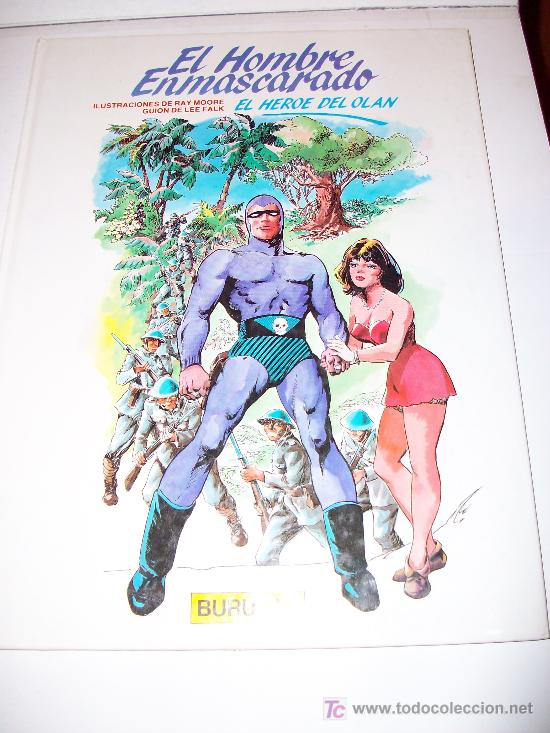 C&oacute;mics: El Hombre Enmascarado - El H&eacute;roe de Ol&aacute;n- Burulan - Foto 1