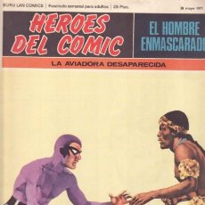 Cómics: HEROES DEL COMIC - Nº18 EL HOMBRE ENMASCARADO - LA AVIADORA DESAPARECIDA (28 MAYO 1971)