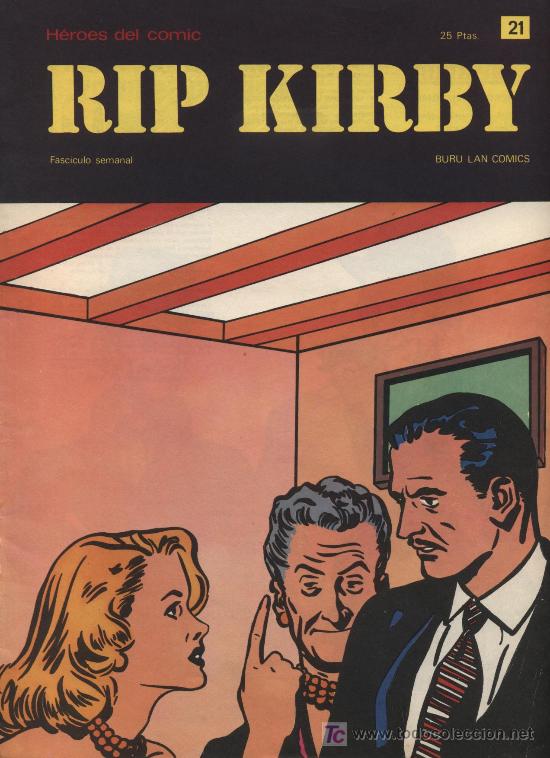 C&oacute;mics: Rip Kirby. Heroes del Comic. Buru Lan. n&ordm; 21 - Foto 1
