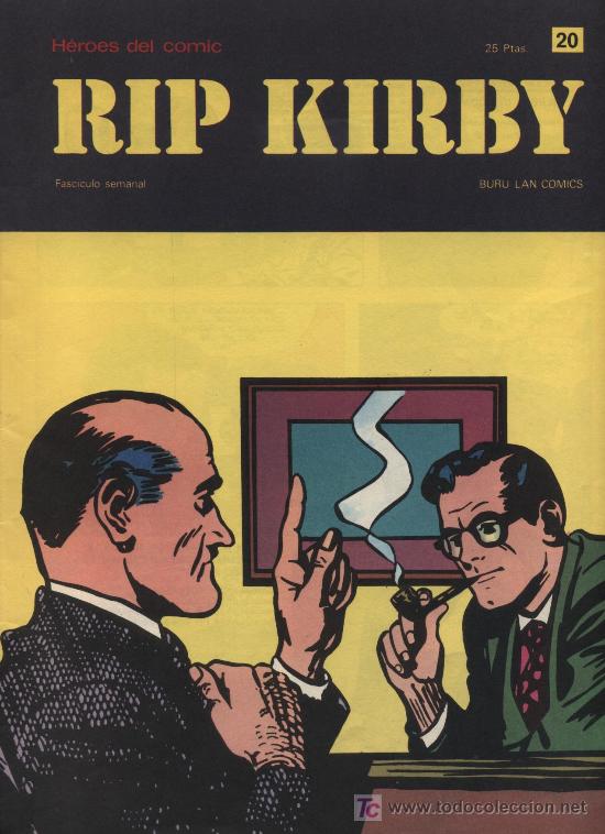 C&oacute;mics: Rip Kirby. Heroes del Comic. Buru Lan. n&ordm; 20 - Foto 1