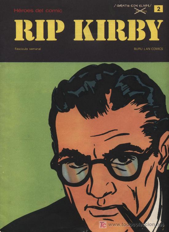 C&oacute;mics: Rip Kirby. Heroes del Comic. Buru Lan. n&ordm; 2 - Foto 1