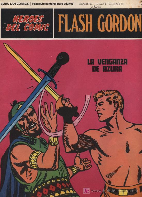 C&oacute;mics: Flash Gordon.Heroes del Comic.Buru Lan n&ordm;  76 - Foto 1