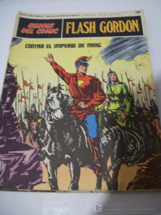 C&oacute;mics: H&eacute;roes del Comic FLASH  GORDON (Buru Lan), n&ordm;  08 - Foto 1
