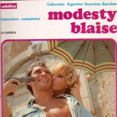 Cómics: MODESTY BLAISE ”LA BARRA” EPISODIOS COMPLETOS ALBUM NUMERO 1 ED. BURULAN 1974. Lote 20721060