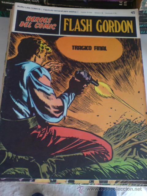 C&oacute;mics: FLASH GORDON BURU LAN 45 TRAGICO FINAL - Foto 1