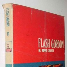 Cómics: TOMO 1 - FLASH GORDON - EL RAYO CELESTE - LOMO BLANCO Y AZUL - ED. BURULAN - AÑO 1972 - 200 PAG. - I. Lote 18987648